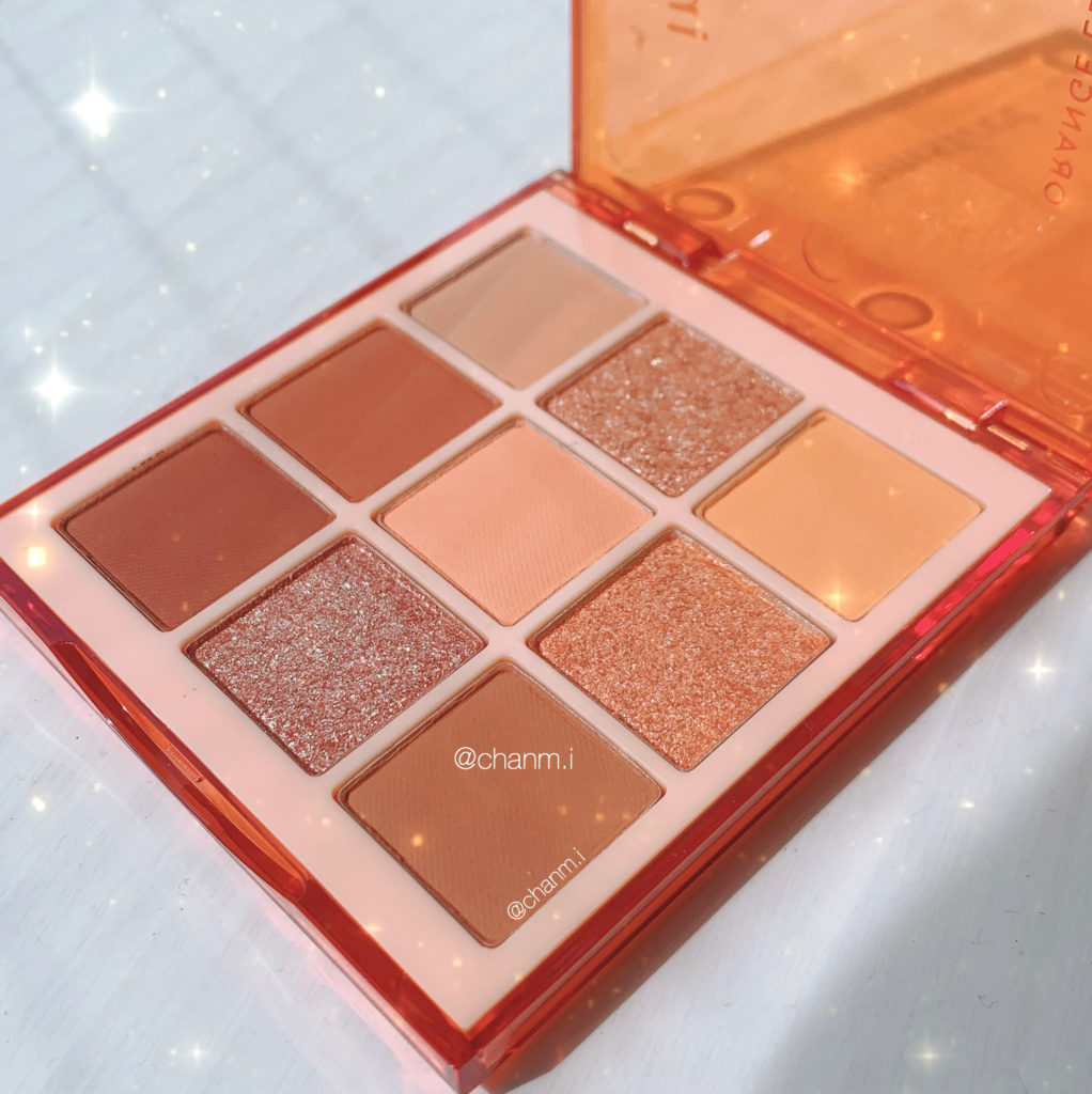 イニスフリー オレンジエディションのアイシャドウ パレットをレビュー 韓国コスメ エミログ